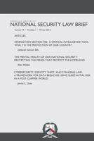 American University National Security Law Brief Vol. 7 Issue 1 1544124694 Book Cover