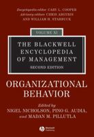 Organizational Behavior 0631235361 Book Cover