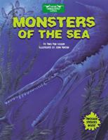 Monsters of the Sea with Sticker (When Dinosaurs Lived) 0448426463 Book Cover