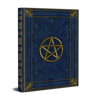 Pentagram Grimoire: A Blank Spell Book 2367361592 Book Cover