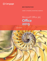 New Perspectives Microsoftoffice 365 & Office 2019 Intermediate 0357360494 Book Cover