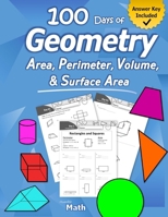 Humble Math - Area, Perimeter, Volume, & Surface Area: Geometry for Beginners - Workbook with Answer Key (KS2 KS3 Maths) Elementary, Middle School, High School Math – Geometry for Kids 1635783305 Book Cover