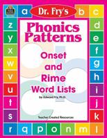 Phonics Patterns Onset & Rhyme Word Lists 0876730268 Book Cover