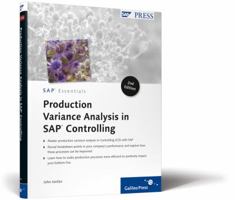 Production Variance Analysis in SAP Controlling 1592293816 Book Cover