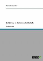 Einführung in die Personalwirtschaft 3638681580 Book Cover
