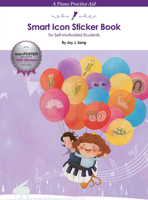 Smart Icon Sticker Book: A Piano Practice Aid for Self-Motivated Students 1480398365 Book Cover