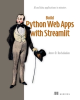 Streamlit in Action: Build Python Web Apps With Streamlit B0FJ2JYBYK Book Cover