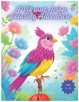 A Vibrant Avian Coloring Adventure B0CVBBQZGJ Book Cover