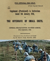 The Offensive of Small Units: September 1916 1474537979 Book Cover
