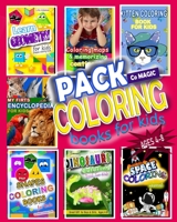 PACK COLORING BOOKS FOR KIDS AGES 4-8: Packet of books for kids - 7 BOOKS IN 1 B0991997QC Book Cover