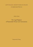 Classification and Categorization in Ancient Egypt / The Legal Register of Ramesside Private Law Instruments 344706143X Book Cover