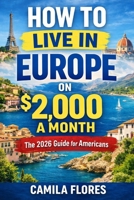 How To Live in Europe on $2,000 a Month: The 2026 Guide for Americans: A Practical Guide to Affordable Living, Visas, Housing, and Real Costs Across Europe B0GXF9V1WX Book Cover