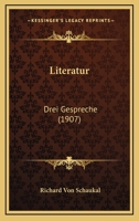 Literatur: Drei Gespreche (1907) 1165412535 Book Cover