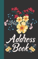 Address Book: Birthdays & Address Book for Contacts, Phone Numbers, Addresses, Email, Social Media & Birthdays (Address Books) 1702227359 Book Cover