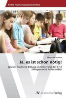 Ja, Es Ist Schon Notig! 3639490983 Book Cover
