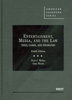 Entertainment, Media, and the Law 0314252045 Book Cover