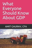 What Everyone Should Know About GDP B08VYBPSFR Book Cover