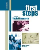 First steps: A guide to social research 0176168184 Book Cover