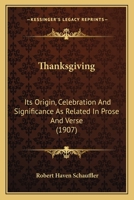 Thanksgiving 160459750X Book Cover