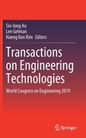 Transactions on Engineering Technologies: World Congress on Engineering 2019 9811582750 Book Cover