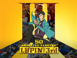 50 Animated Years of LUPIN THE 3rd 1951719441 Book Cover
