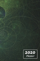 2020 Planner: Green Warp: Daily, Weekly, Monthly Planner, 6x9 inch 2020 Calendar, Agenda Scheduler for Appointments and Meetings B083XVZ1C9 Book Cover