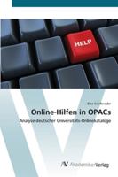 Online-Hilfen in OPACs 3639425871 Book Cover