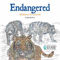 Endangered: Animals to Color 1438009496 Book Cover
