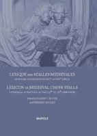 Lexicon of Medieval Choir Stalls 2503515126 Book Cover
