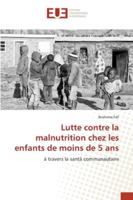 Lutte contre la malnutrition chez les enfants de moins de 5 ans 6202533544 Book Cover