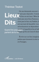 Lieux Dits: Quand les paysages parlent de la vie (Écritures) (French Edition) 2140339134 Book Cover