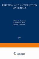 Friction and Antifriction Materials (New Perspectives in Powder Metallurgy Series) 0306376849 Book Cover
