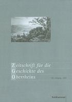 Zeitschrift Fur Die Geschichte des Oberrheins : 168. Jahrgang (2020) null Book Cover