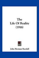 The Life Of Reality 1104916592 Book Cover