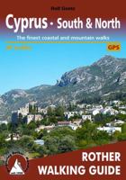 Cyprus South & North: The Finest Coastal and Mountain Walks - 50 Walks (Rother Walking Guides - Europe) 376334814X Book Cover