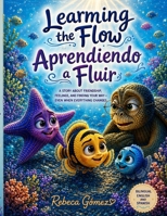 Learning the Flow: The Adventures of Starla, Shelly, and Sunny. Aprender a Fluir: Las Aventuras de Starla, Shelly y Sunny.: A Picture Book that ... Ilustrado que Invita a los Niños a Pensar. B0GZVBHGMH Book Cover