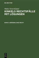 Bürgerliches Recht 3112684737 Book Cover