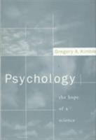 Psychology: The Hope of a Science 0262112043 Book Cover
