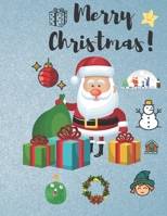 Merry christmas: Merry christmas merry christmas coloring book for kids. boys and girls. B08NS5ZVNS Book Cover