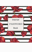 Internet Password Book: Usernames and Passwords Private Information Keeper alphabetical password book and Software License numbers information 1677230460 Book Cover