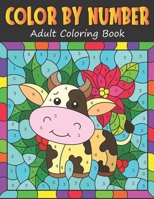 Color By Number Adult Coloring Book: color by numbers for adults adults and kids age 8-12 spiral bound B08WK2LC8Y Book Cover