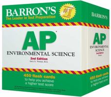 Barron's AP Environmental Science Flash Cards 1438074034 Book Cover