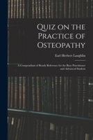 Quiz on the Practice of Osteopathy; 1015179290 Book Cover