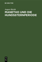 Manetho und die Hundssternperiode 1017644209 Book Cover