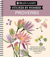 Brain Games - Sticker by Number: Proverbs 1639387455 Book Cover