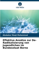 Effektive Ansätze zur De-Radikalisierung von Jugendlichen im Bundesstaat Borno (German Edition) 6207695453 Book Cover