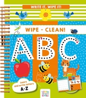 Write it, Wipe It! Wipe-Clean ABC 1953344674 Book Cover