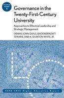 Governance in the Twenty-First-Century University: Approaches to Effective Leadership and Strategic Management: ASHE-ERIC Higher Education Report (J-B ASHE Higher Education Report Series (AEHE)) 078797174X Book Cover
