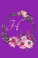 H: Custom Personalized Recipe Notebook Perfect Keepsake for Your Favorite Recipes 1097240460 Book Cover