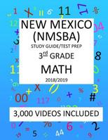 3rd Grade NEW MEXICO NMSBA, 2019  MATH, Test Prep:: 3rd Grade NEW MEXICO STANDARDS BASED ASSESSMENT  TEST 2019 MATH Test Prep/Study Guide 1727372727 Book Cover